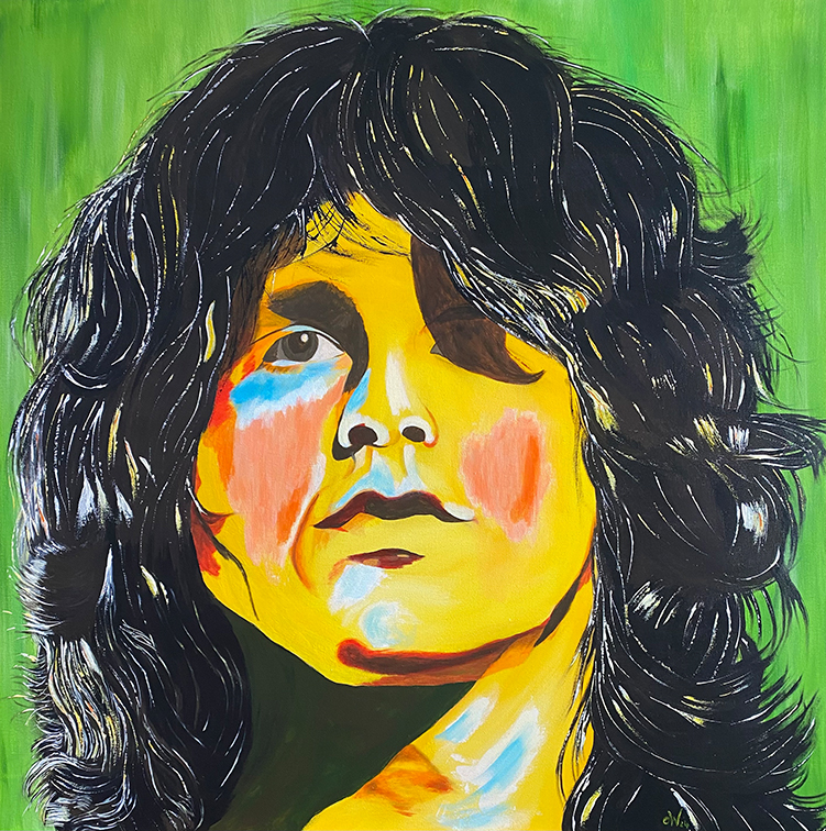 Jim Morrison, Portraitstudie